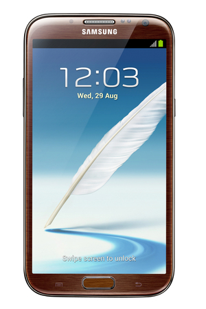 Смартфон Samsung Galaxy Note 2 GT-N7100 Amber Brown - Холмск